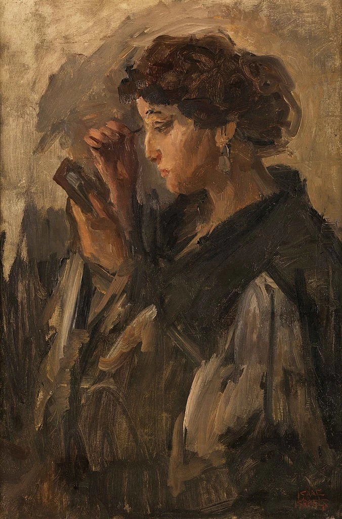 Isaac Israëls - 154, Signora che si trucca